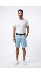 Ανδρική Βερμούδα Chino Petrol M-1060-SHO501-5196 Γαλάζια