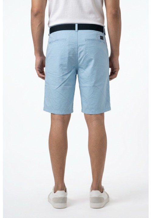 Ανδρική Βερμούδα Chino Petrol M-1060-SHO501-5196 Γαλάζια