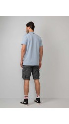 Aνδρική  Βερμούδα Cargo  Petrol M-1040-SHO500-9073 Γκρι