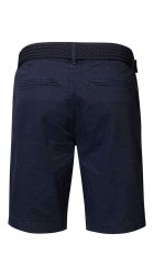 Ανδρική Βερμούδα Chino Ελαστική Petrol SHO504-5152 Μπλε