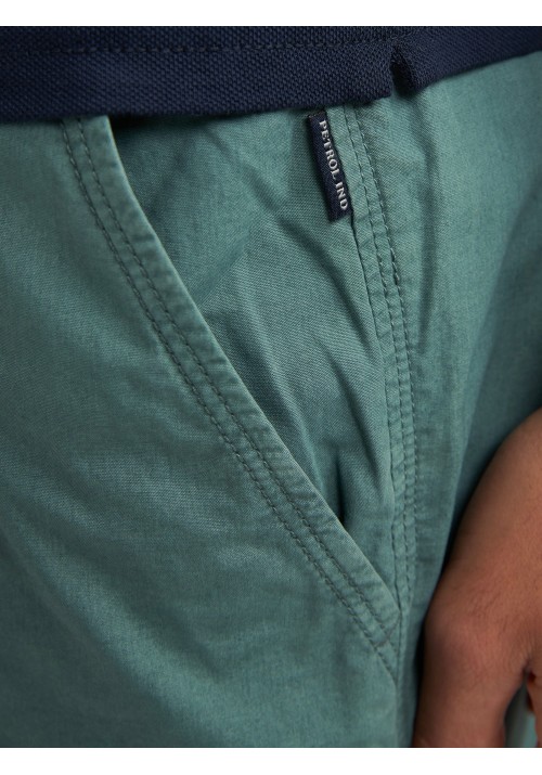 Ανδρική Βερμούδα Chino Petrol M-1060-SHO501-6180 Oil Green