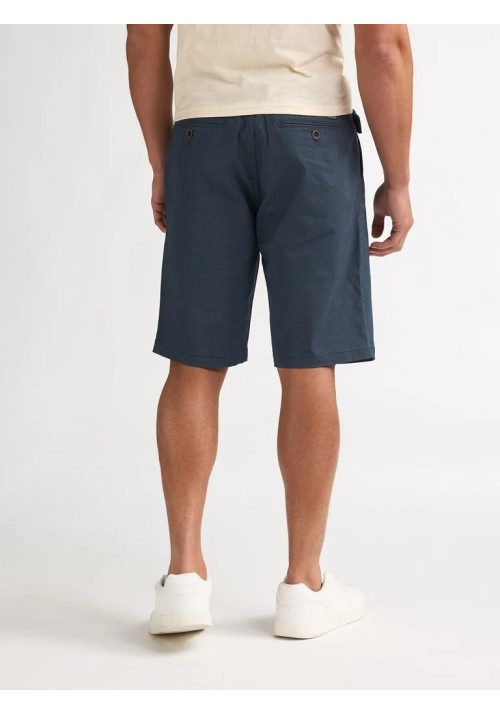 Ανδρική Βερμούδα Ελαστική Chino Petrol M-1060-SHO5O3-5178  Blue