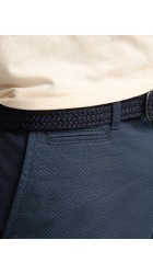 Ανδρική Βερμούδα Ελαστική Chino Petrol M-1060-SHO5O3-5178  Blue