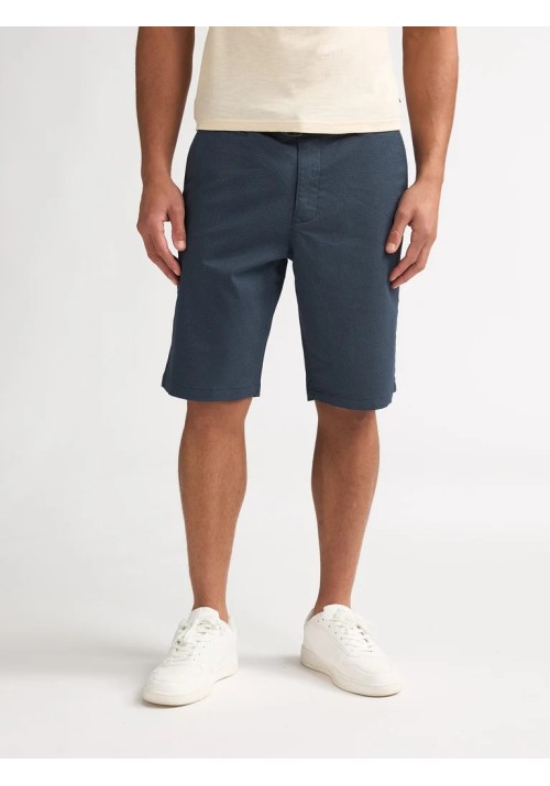 Ανδρική Βερμούδα Ελαστική Chino Petrol M-1060-SHO5O3-5178  Blue