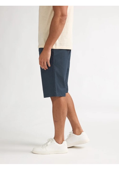 Ανδρική Βερμούδα Ελαστική Chino Petrol M-1060-SHO5O3-5178  Blue