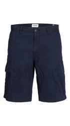 Ανδρική Βερμούδα Cargo Jack & Jones JPSTCole Mateo Gargo Short Mid SN 12274389 Dark Navy