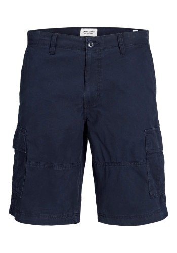 Ανδρική Βερμούδα Cargo Jack & Jones JPSTCole Mateo Gargo Short Mid SN 12274389 Dark Navy