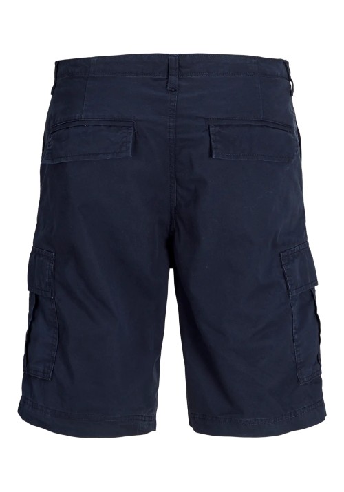 Ανδρική Βερμούδα Cargo Jack & Jones JPSTCole Mateo Gargo Short Mid SN 12274389 Dark Navy