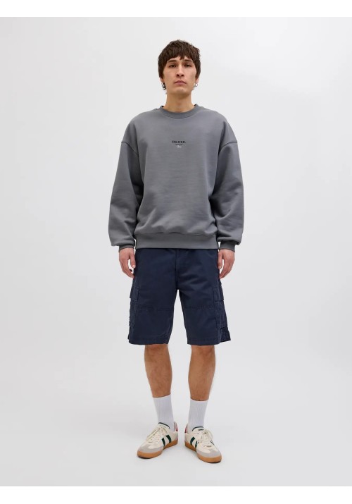 Ανδρική Βερμούδα Cargo Jack & Jones JPSTCole Mateo Gargo Short Mid SN 12274389 Dark Navy
