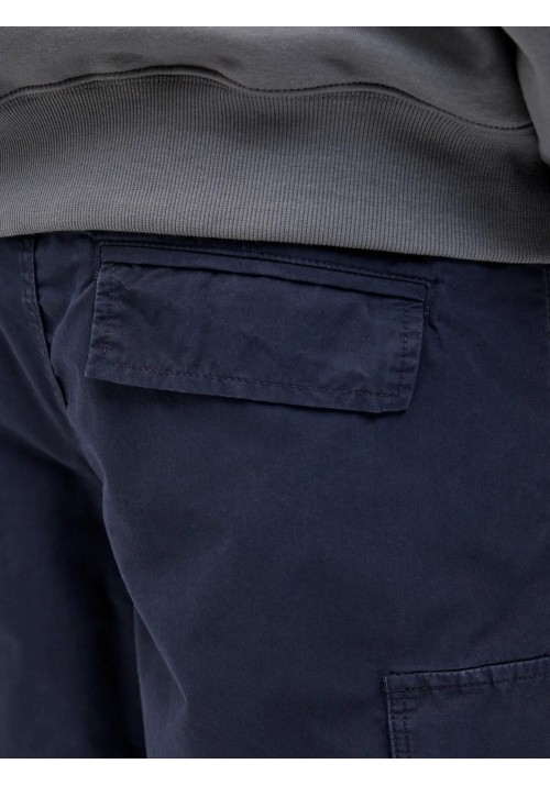 Ανδρική Βερμούδα Cargo Jack & Jones JPSTCole Mateo Gargo Short Mid SN 12274389 Dark Navy