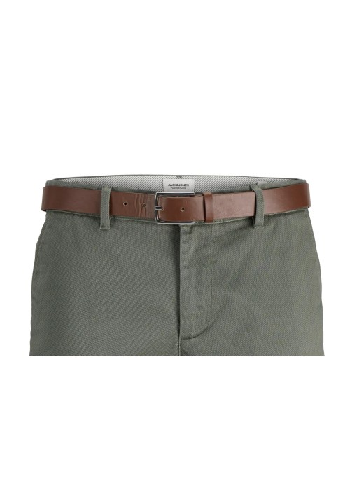 Ανδρική Βερμούδα Chino jack & Jones JPSTMarco Legacy Short W Belt StydSS25 12285548 Mulled Basil
