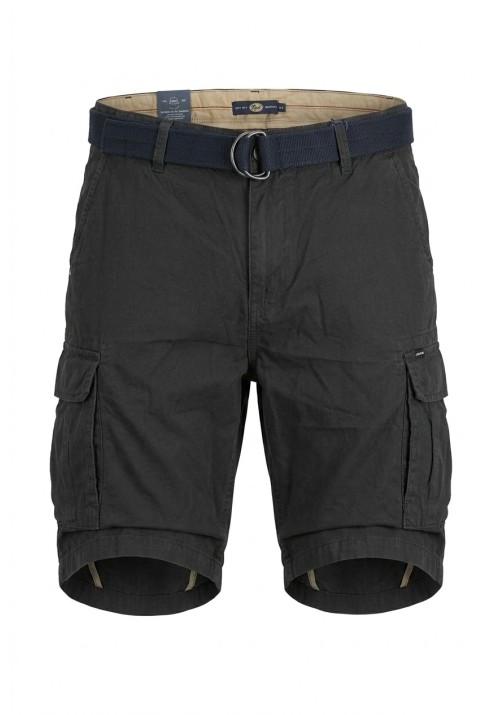 Ανδρική Βερμούδα Cargo Petrol M-1060-SHO500-9999 Μαύρο
