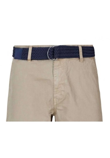 Ανδρική Βερμούδα Chino Ελαστική Petrol SHO504-7113 Μπεζ