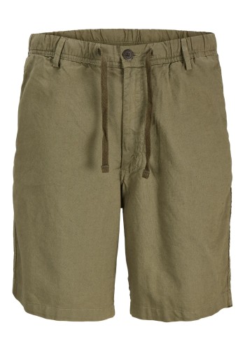 Ανδρική Βερμούδα Chino jack & Jones  12292332 JPSTJAIDEN HYBRID BONDI JOG SHORT REG SN Λαδί
