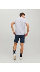 Ανδρική Βερμούδα Chino Λινή Jack & Jones Linen 12229629 Μπλε