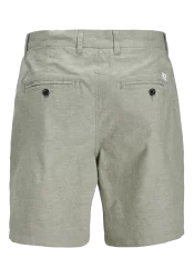 Ανδρική Βερμούδα Chino Λινή Jack & Jones JPStace Summer Short Srt SN 12248627 Green Melange Ανδρική Βερμούδα Chino Λινή Jack & Jones JPStace Summer Short Srt SN 12248627 Green Melange