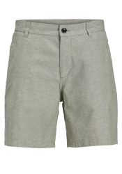 Ανδρική Βερμούδα Chino Λινή Jack & Jones JPStace Summer Short Srt SN 12248627 Λαδί