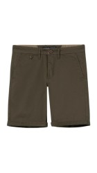 Ανδρική Βερμούδα Tiffosi Chino Short Slim 10054446-826 Λαδί