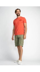 Ανδρική Βερμούδα Cargo Petrol SHO500-6134 Χακί