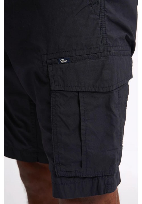 Ανδρική Βερμούδα Cargo Petrol SHO500-9108 Ανθρακί