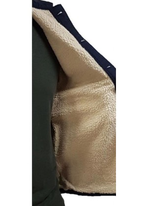 Ανδρικό Μπουφάν με Επένδυση Jack & Jones LS 12215787 Μπλε