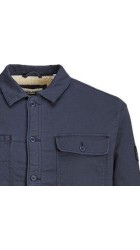 Ανδρικό Μπουφάν με Επένδυση Jack & Jones LS 12215787 Μπλε