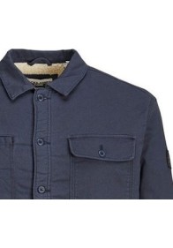 Ανδρικό Μπουφάν με Επένδυση Jack & Jones LS 12215787 Μπλε