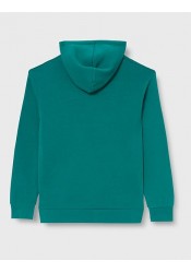 Ανδρική Φούτερ Ζακέτα Jack & Jones JJestar Basic Sweat Zip Hood styd 12270064 Πράσινο