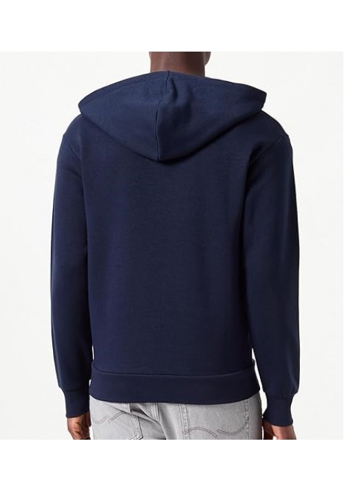 Ανδρική Φούτερ Ζακέτα Jack & Jones JJebradley Varsity Sweat Zip Hood 12270064 Μπλέ