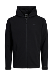 Ανδρική Ζακέτα Φούτερ Jack & Jones JCocloud Sweat Zip Hood Noos 12253764 Μαύρη