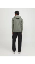 Ανδρική Φούτερ Ζακέτα με κουκούλα Jack & Jones Joocloud Sweat Zip Hood Noos 12253764 Λαδί Ανδρική Φούτερ Ζακέτα με κουκούλα Jack & Jones Joocloud Sweat Zip Hood Noos 12253764 Λαδί