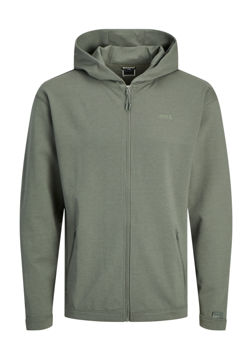 Ανδρική Φούτερ Ζακέτα με κουκούλα Jack & Jones  Joocloud Sweat Zip Hood Noos 12253764 Λαδί