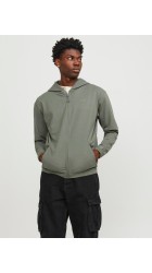 Ανδρική Φούτερ Ζακέτα με κουκούλα Jack & Jones Joocloud Sweat Zip Hood Noos 12253764 Λαδί Ανδρική Φούτερ Ζακέτα με κουκούλα Jack & Jones Joocloud Sweat Zip Hood Noos 12253764 Λαδί