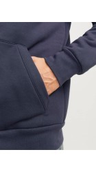 Ανδρική Φούτερ Ζακέτα Jack & Jones JPRBlumason Teddy Sweat Zip 12262125 Night Sky