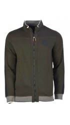 Ανδρική Ζακέτα Φούτερ FQ1924 Wiliam Sweat Cardigan 21900270 Λαδί