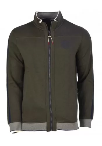 Ανδρική Ζακέτα Φούτερ FQ1924 Wiliam Sweat Cardigan 21900270 Λαδί