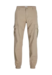 Ανδρικό Παντελόνι Cargo Jack & Jones JPSTKane Jonnie Cuffed Cargo RET 12268261 Μπεζ Ανδρικό Παντελόνι Cargo Jack & Jones JPSTKane Jonnie Cuffed Cargo RET 12268261 Μπεζ