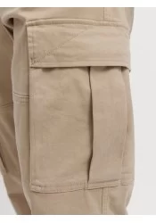 Ανδρικό Παντελόνι Cargo Jack & Jones JPSTKane Jonnie Cuffed Cargo RET 12268261 Μπεζ Ανδρικό Παντελόνι Cargo Jack & Jones JPSTKane Jonnie Cuffed Cargo RET 12268261 Μπεζ