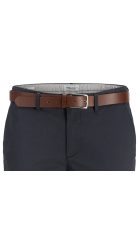 Ανδρικό Παντελόνι Chino Jack & Jones  JPSTMarco JJLegacy W Belt Styd 12278766  Dark Navy
