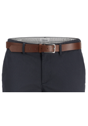 Ανδρικό Παντελόνι Chino Jack & Jones  JPSTMarco JJLegacy W Belt Styd 12278766  Dark Navy