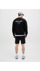 Ανδρική Αθλητική Βερμούδα Jack & Jones JPSTGordon Beau Sweat Shorts Mid 12268770 Sky Capain