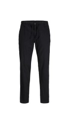 Ανδρικό Λινό Παντελόνι Jack & Jones JPSTKane Hybrid Bondi Jogger SN 12274977 Μαύρο