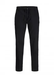 Ανδρικό Λινό Παντελόνι Jack & Jones JPSTKane Hybrid Bondi Jogger SN 12274977 Μαύρο Ανδρικό Λινό Παντελόνι Jack & Jones JPSTKane Hybrid Bondi Jogger SN 12274977 Μαύρο