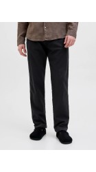 Ανδρικό Λινό Παντελόνι Jack & Jones JPSTKane Hybrid Bondi Jogger SN 12274977 Μαύρο