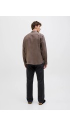 Ανδρικό Λινό Παντελόνι Jack & Jones JPSTKane Hybrid Bondi Jogger SN 12274977 Μαύρο