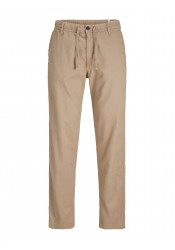 Ανδρικό Λινό Παντελόνι Jack & Jones JPSTKane Hybrid Bondi Jogger SN 12274977 Crockery