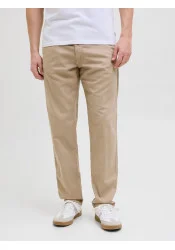 Ανδρικό Λινό Παντελόνι Jack & Jones JPSTKane Hybrid Bondi Jogger SN 12274977 Crockery Ανδρικό Λινό Παντελόνι Jack & Jones JPSTKane Hybrid Bondi Jogger SN 12274977 Crockery