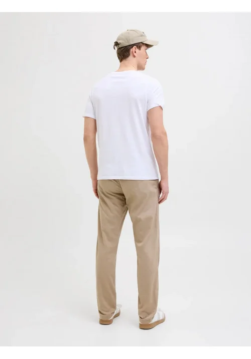 Ανδρικό Λινό Παντελόνι Jack & Jones JPSTKane Hybrid Bondi Jogger SN 12274977 Crockery