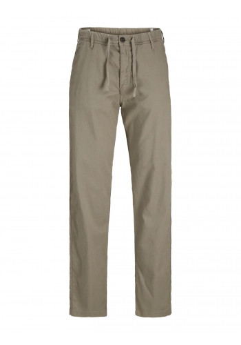 Ανδρικό Λινό Παντελόνι Jack & Jones JPSTKane Hybrid Bondi Jogger SN 12274977 Dusty Olive