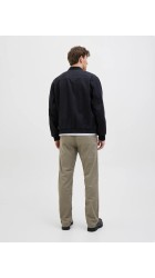 Ανδρικό Λινό Παντελόνι Jack & Jones JPSTKane Hybrid Bondi Jogger SN 12274977 Dusty Olive